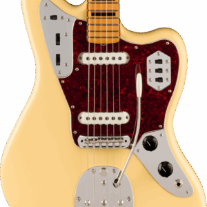 Fender Vintera II '70s Jaguar Electric Guitar in Vintage White