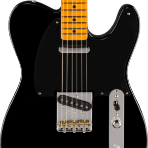Fender American Vintage II 1951 Telecaster in Black, Flame Maple Neck