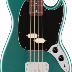 Fender American Professional Classic Mustang Bass in Faded Sherwood Green Metallic