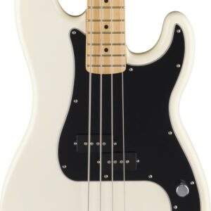 Fender Standard Series Precision Bass Guitar in Olympic White