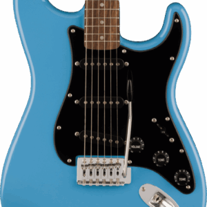 B Stock : Squier Sonic Stratocaster Laurel Fingerboard Black Pickguard California Blue 003