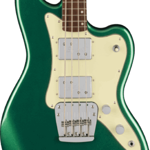 Squier Paranormal Rascal HH Short-Scale Bass Guitar in Sherwood Green