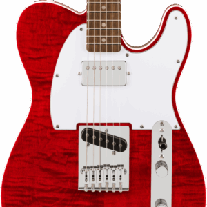 Squier Affinity Series Telecaster FMT SH in Crimson Red Transparent
