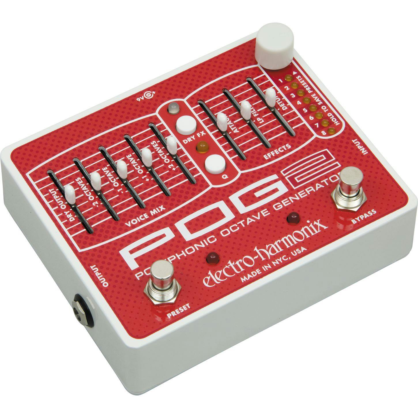 Electro Harmonix POG 2 Synth Octave Pedal