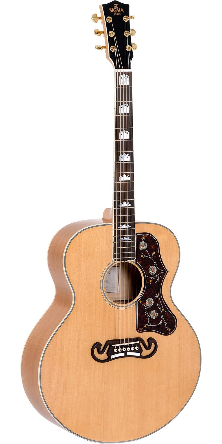 Sigma GJA-SG200-AN Flamed Maple Grand Jumbo Electro Acoustic