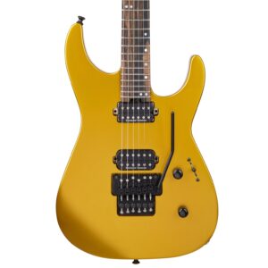Jackson American Series Limited Edition Virtuoso Electric Guitar in Gold Rush, Streaked Ebony Fretboard