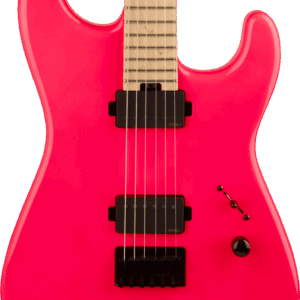 B Stock : Charvel Limited Edition Sean Long Signature Pro-Mod San Dimas Maple Fingerboard Neon Pink 001