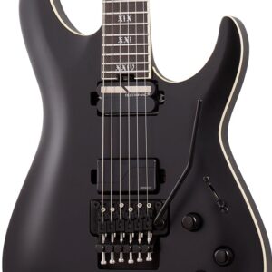 Schecter C-1 FR S SLS Elite Evil Twin in Satin Black