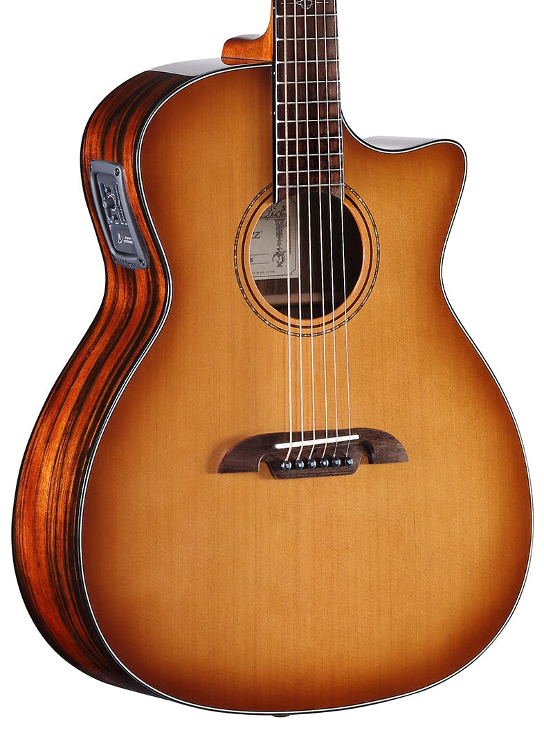Alvarez Artist Elite AGE95CESHB Grand Auditorium Electro Acoustic in Shadowburst