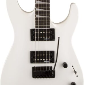 Jackson JS22 Dinky Archtop in Snow White with Amaranth Fretboard