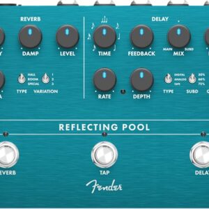 B Stock : Fender Reflecting Pool Delay Reverb Pedal 001