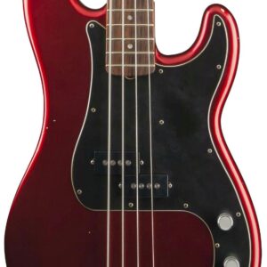 Fender Nate Mendel of the Foo Fighters Precision Bass Guitar in Candy Apple Red