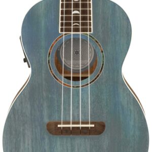 Fender Dhani Harrison Uke Walnut Fingerboard Turquoise