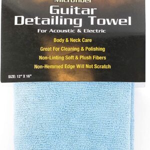 MusicNomad Edgeless Microfiber Guitar Detailing Towel