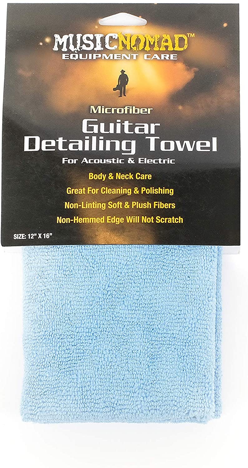 MusicNomad Edgeless Microfiber Guitar Detailing Towel