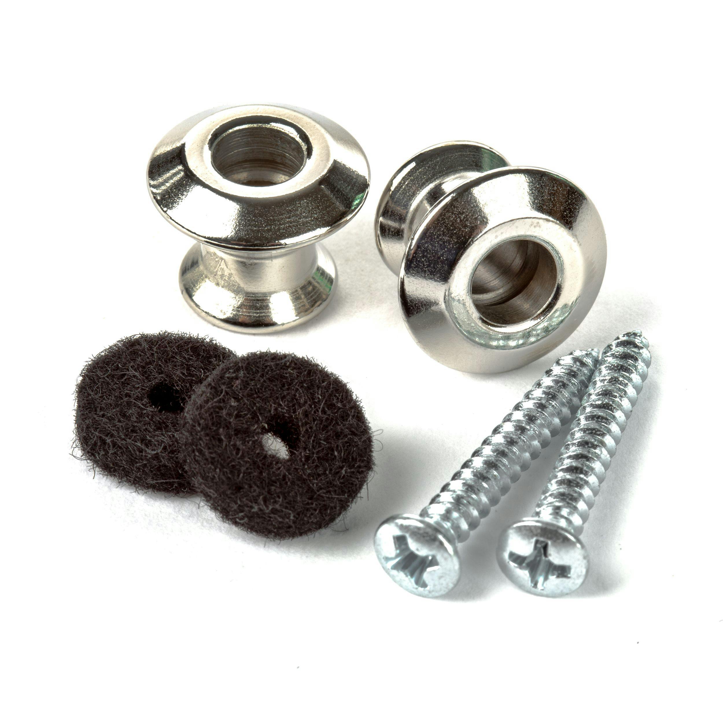 Dunlop Strap Buttons Straplok Dual Design Nickel