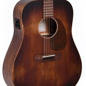 Sigma DM-15E Aged Dreadnought Electro Acoustic in Distressed Satin