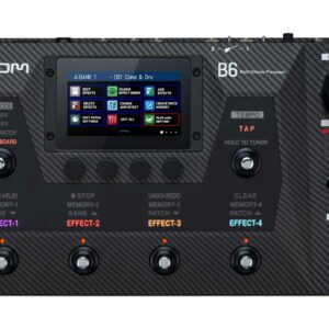 Zoom B6 Bass Multi Effects Pedal