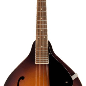 Fender PM-180E Mandolin Walnut Fingerboard in Aged Cognac Burst