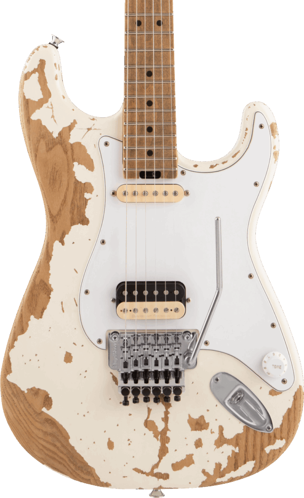Charvel Henrik Danhage Limited Edition Signature Pro-Mod So-Cal Style 1 HS FR in White Relic