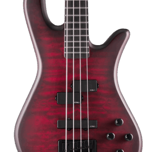 Spector NS Pulse II 4-String Bass Guitar in Black Cherry Matte