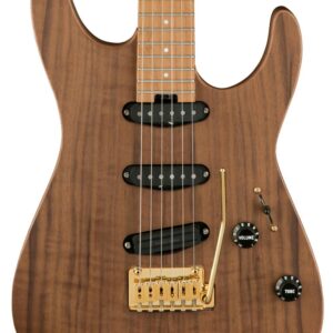 Charvel Pro-Mod DK22 SSS 2PT CM Mahogany Electric Guitar in Natural