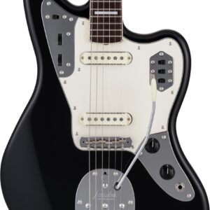 Fender MIJ FSR Traditional Late 60s Jaguar in Black, Rosewood Fretboard