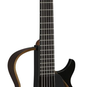 Yamaha SLG200N Nylon String Silent Guitar in Trans Black - NO PSU