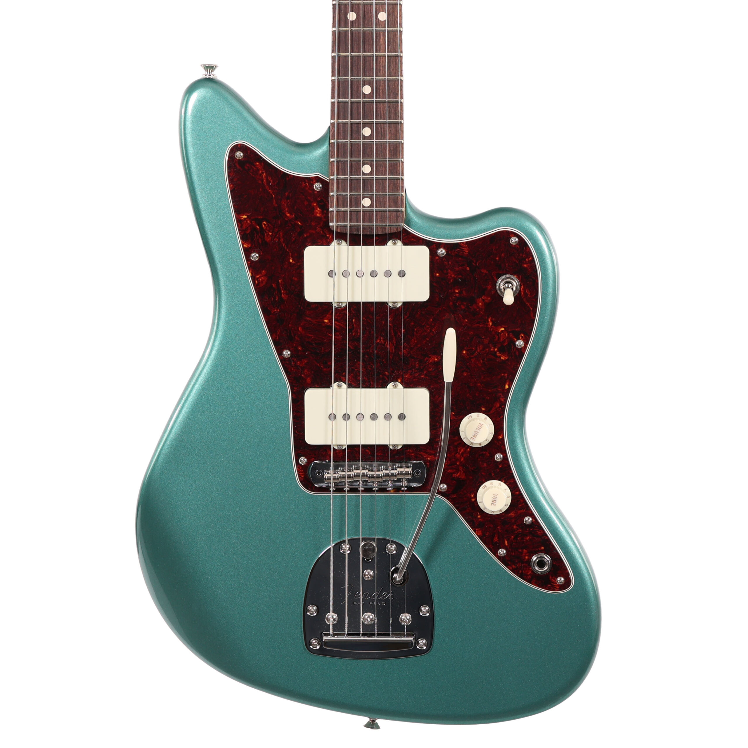 B Stock: Fender American Pro Classic Jazzmaster RW Board Faded Sherwood Green Met 001