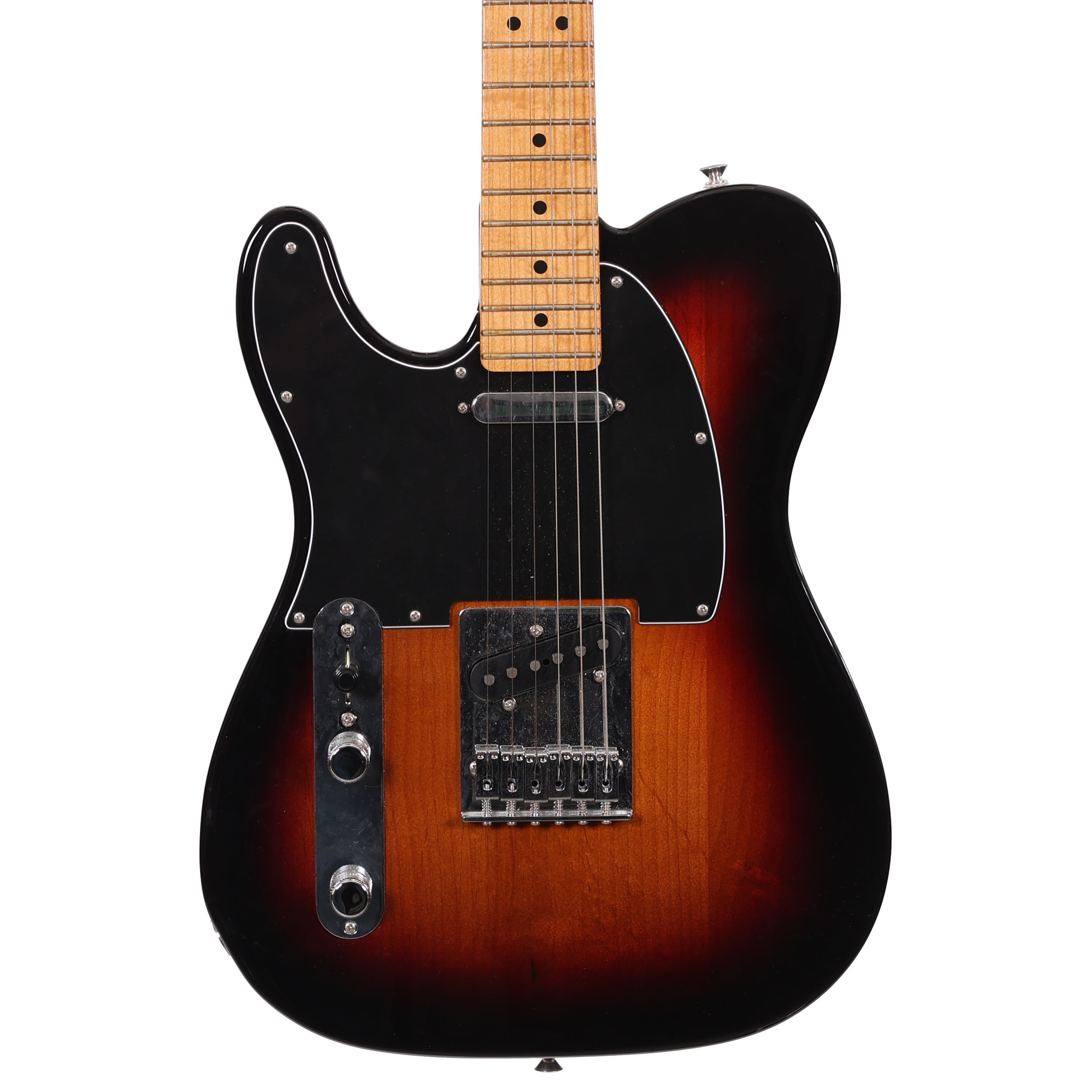 B Stock : Fender Player II Telecaster Left-Hand Maple Fingerboard 3-Color Sunburst 001