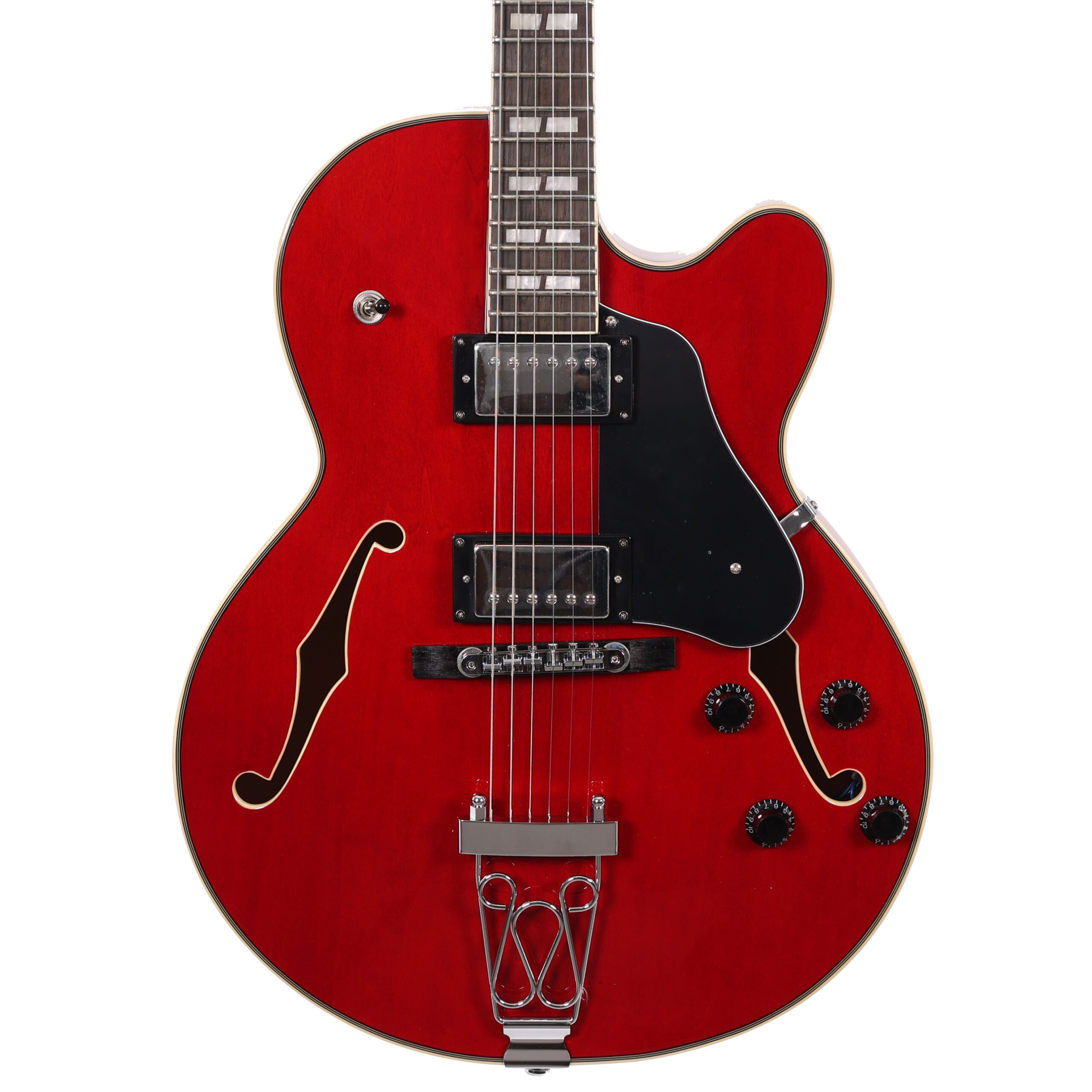 B Stock : Sire H7F Electric Guitar in See Through Red 002