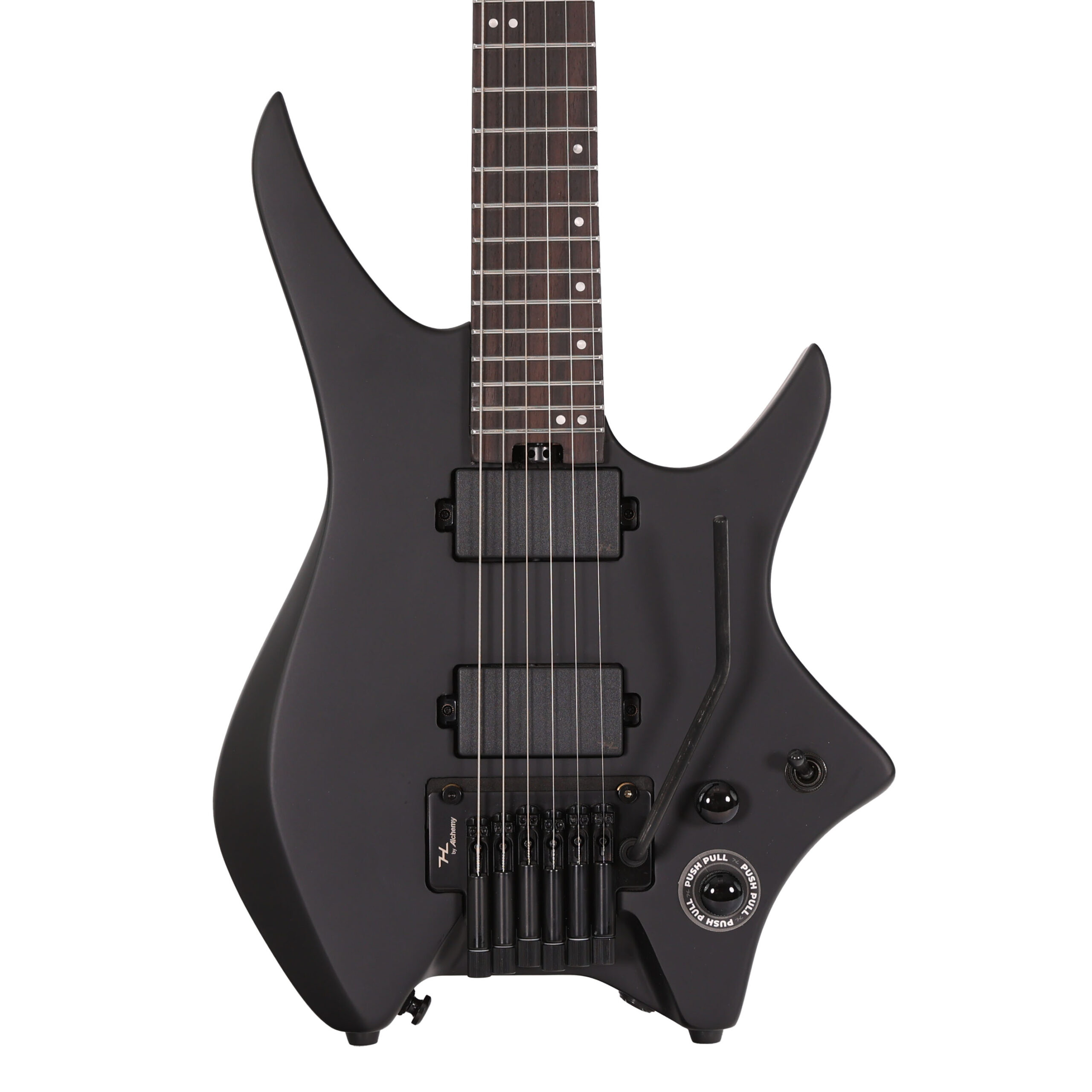 B Stock : Hils HN5 Next Series Headless Guitar - Satin Black 001