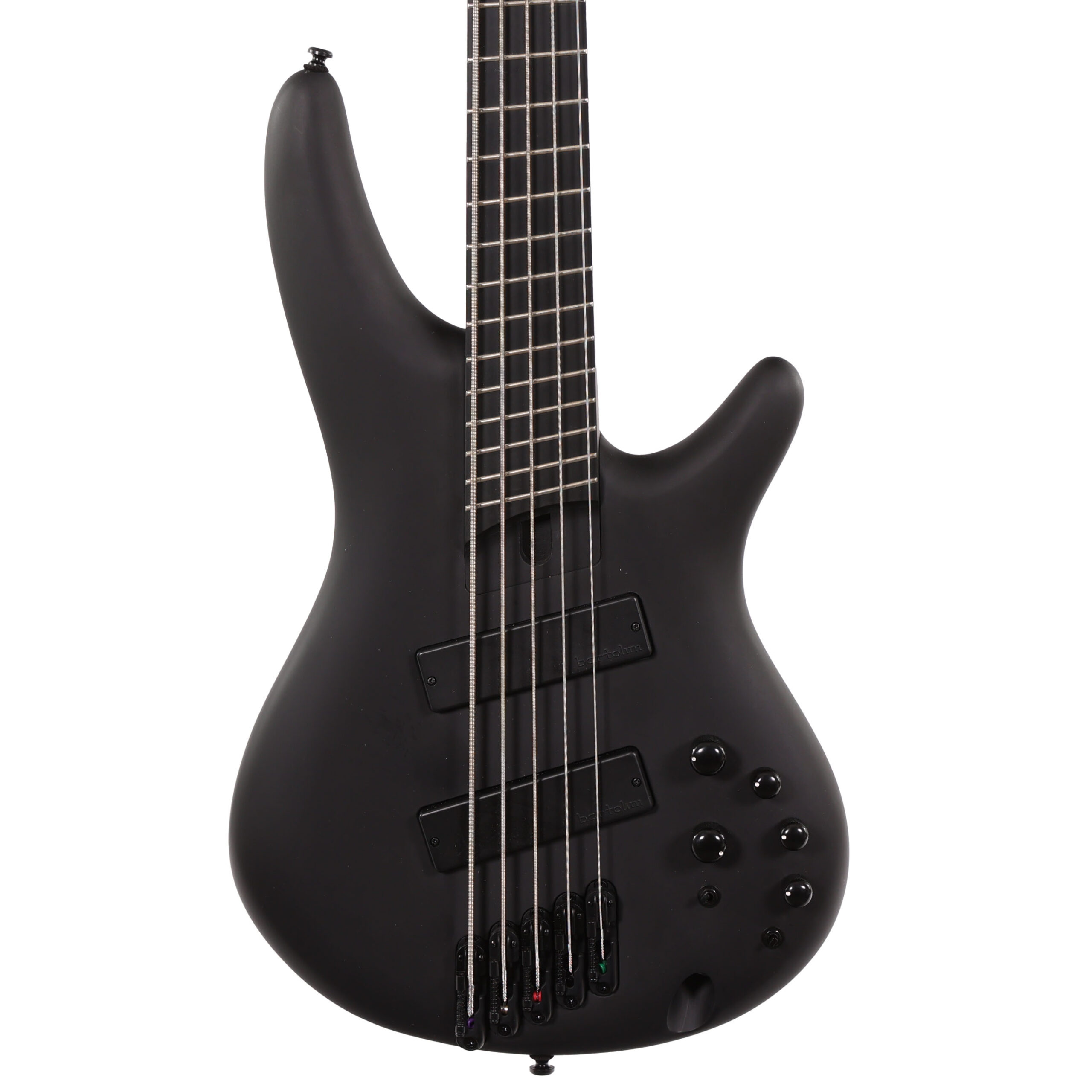 B Stock : Ibanez Limited Edition SRMS Iron Label 5 String Bass Ebonol Fretboard in Flat Blk 002