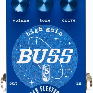 Barber Electronics Five Watt World BUSS High-Gain Drive Pedal in Blue