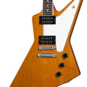 Gibson USA 70s Explorer Electric Guitar in Antique Natural