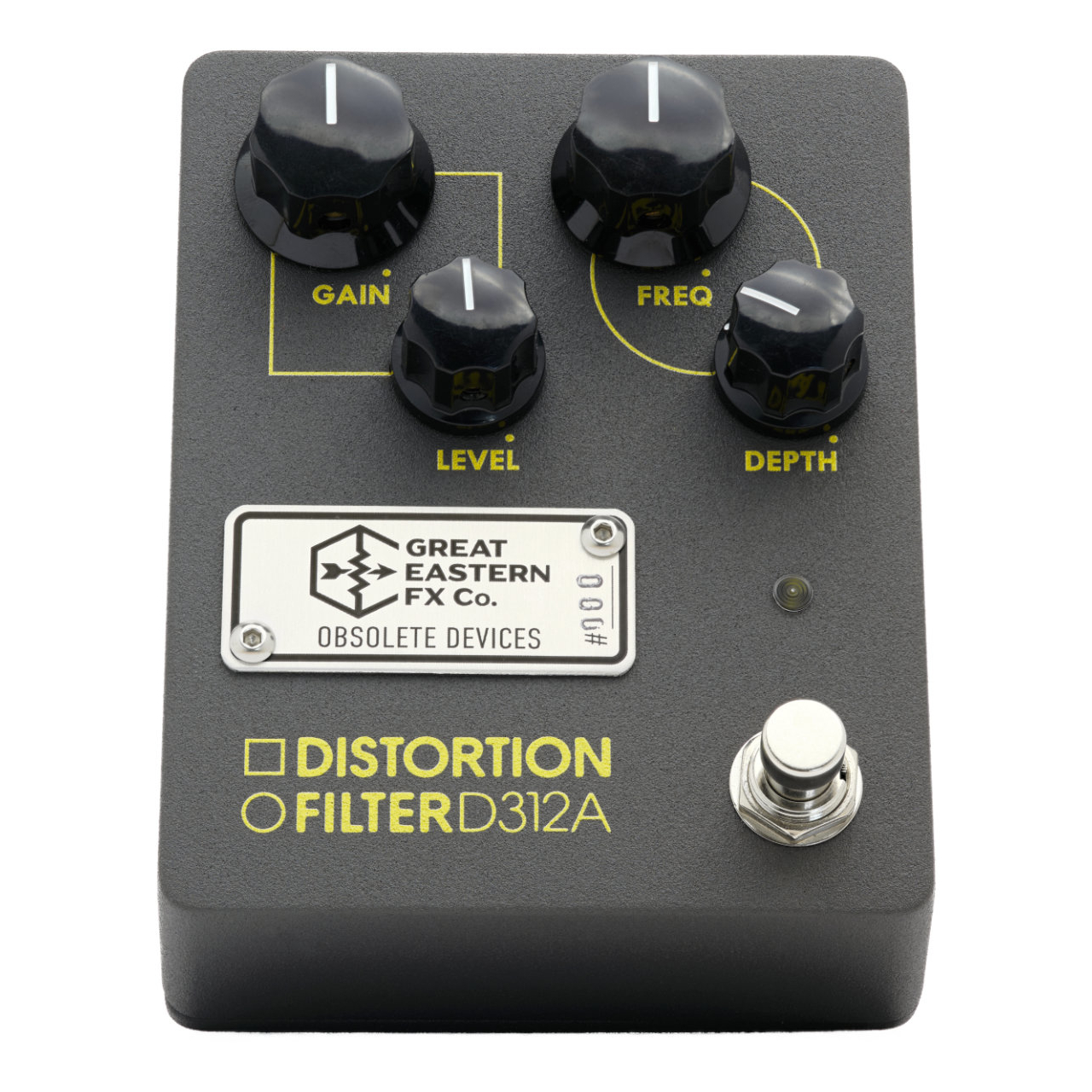 Great Eastern FX Co. Obsolete Devices Distortion Filter D312A Pedal