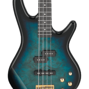 Ibanez GSR Series GSR200PC-TMU 4-String Bass Guitar Transparent Marine Burst