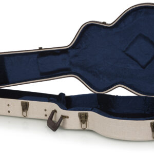 Gator GWJM335 Journeyman Semi-Hollow Electrics Deluxe Wood Case