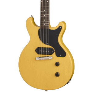 Gibson Les Paul Junior Double Cut Electric Guitar in TV Yellow