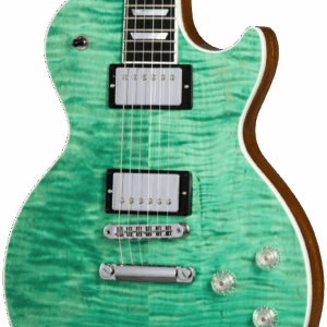 Gibson Les Paul Modern Electric Guitar with Figured Maple Top in Seafoam Green