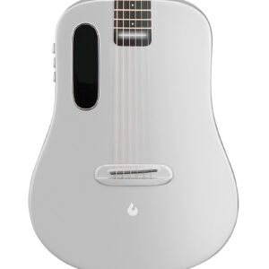 Lava Music ME air Electro Acoustic Smart Guitar in Carbon Silver with Airflow Bag