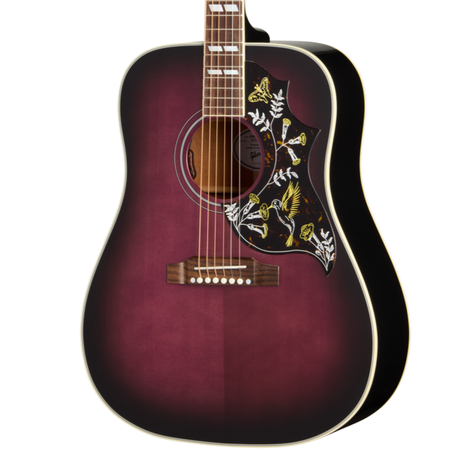 Gibson Hummingbird Standard Electro Acoustic in Purple Burst