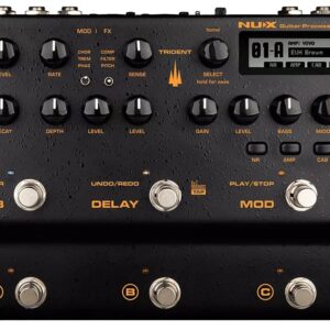 B Stock : Nux Trident Amp Sim Multi-FX Pedal 004