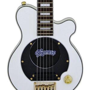 Pignose PGG-259 Electric Guitar with Built-in Amplifier in White