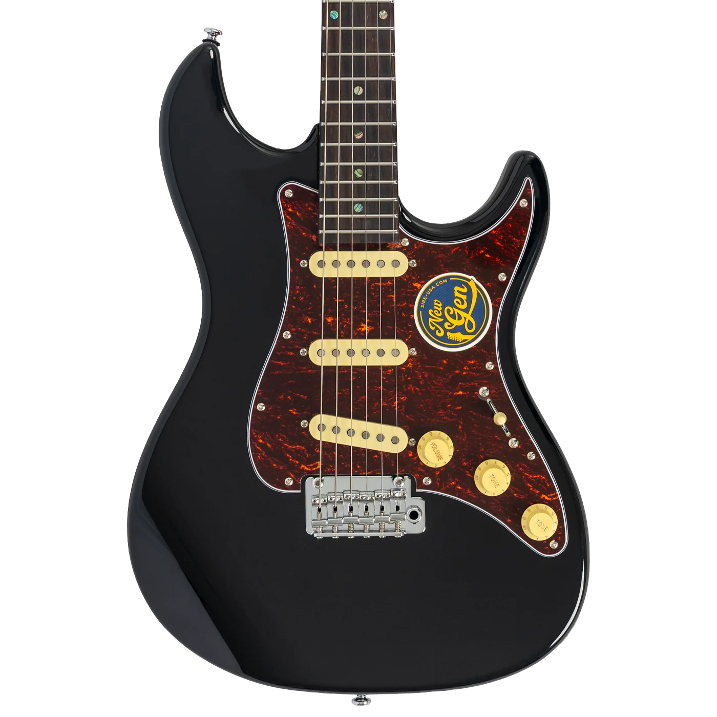 Sire Larry Carlton S7 New Gen Electric Guitar in Black Rosewood Board
