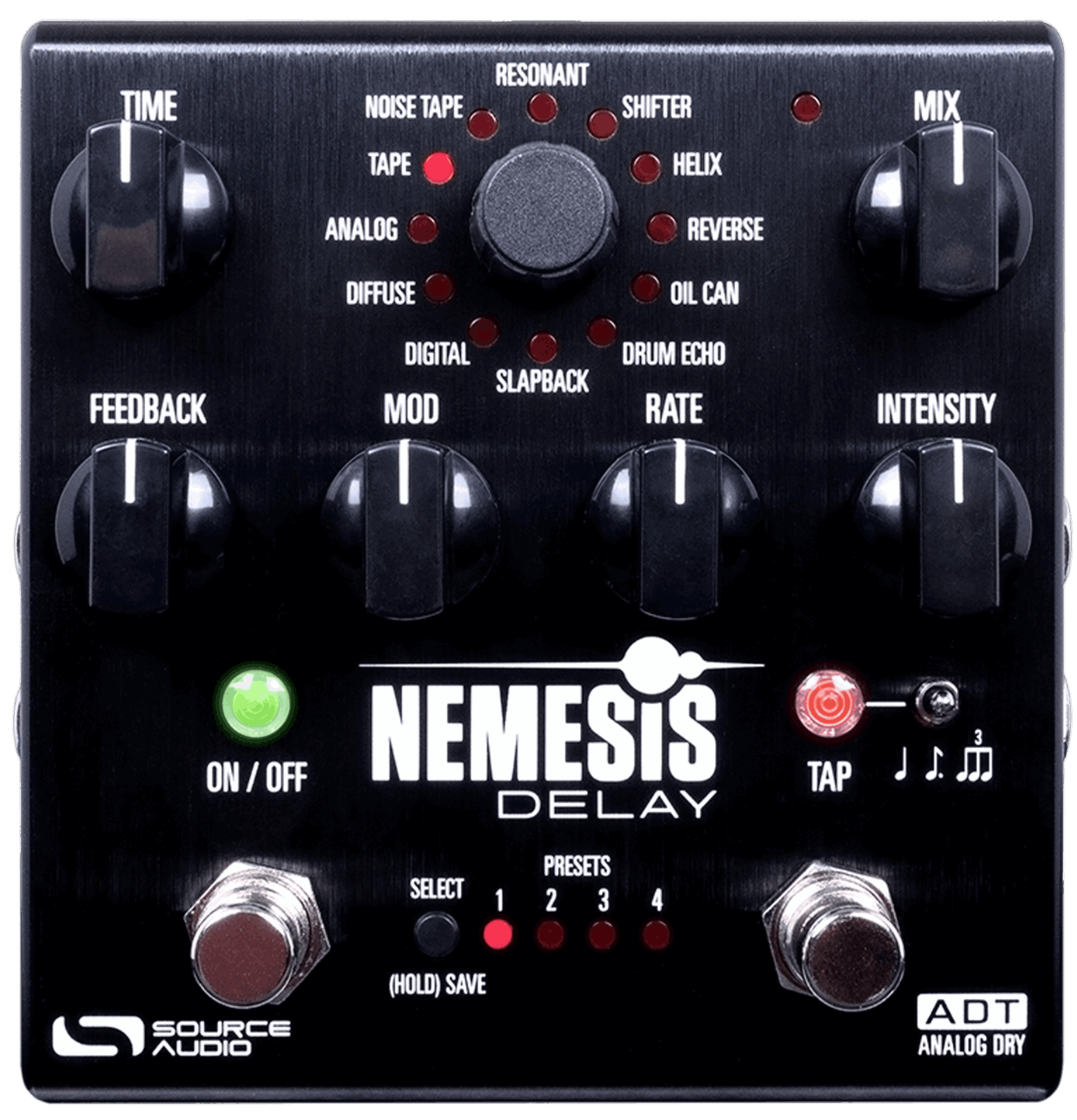 Source Audio Nemesis Delay ADT Pedal