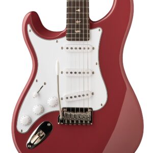PRS John Mayer Left-Handed SE Silver Sky in Derby Red, Rosewood Fretboard