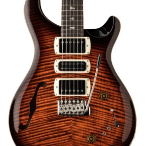 PRS SE Special Semi-Hollow Electric Guitar in Orange Tiger Smokeburst