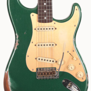 Second Hand 2023 Fender Custom Shop '66 Stratocaster in Mystic Pine Green 1715