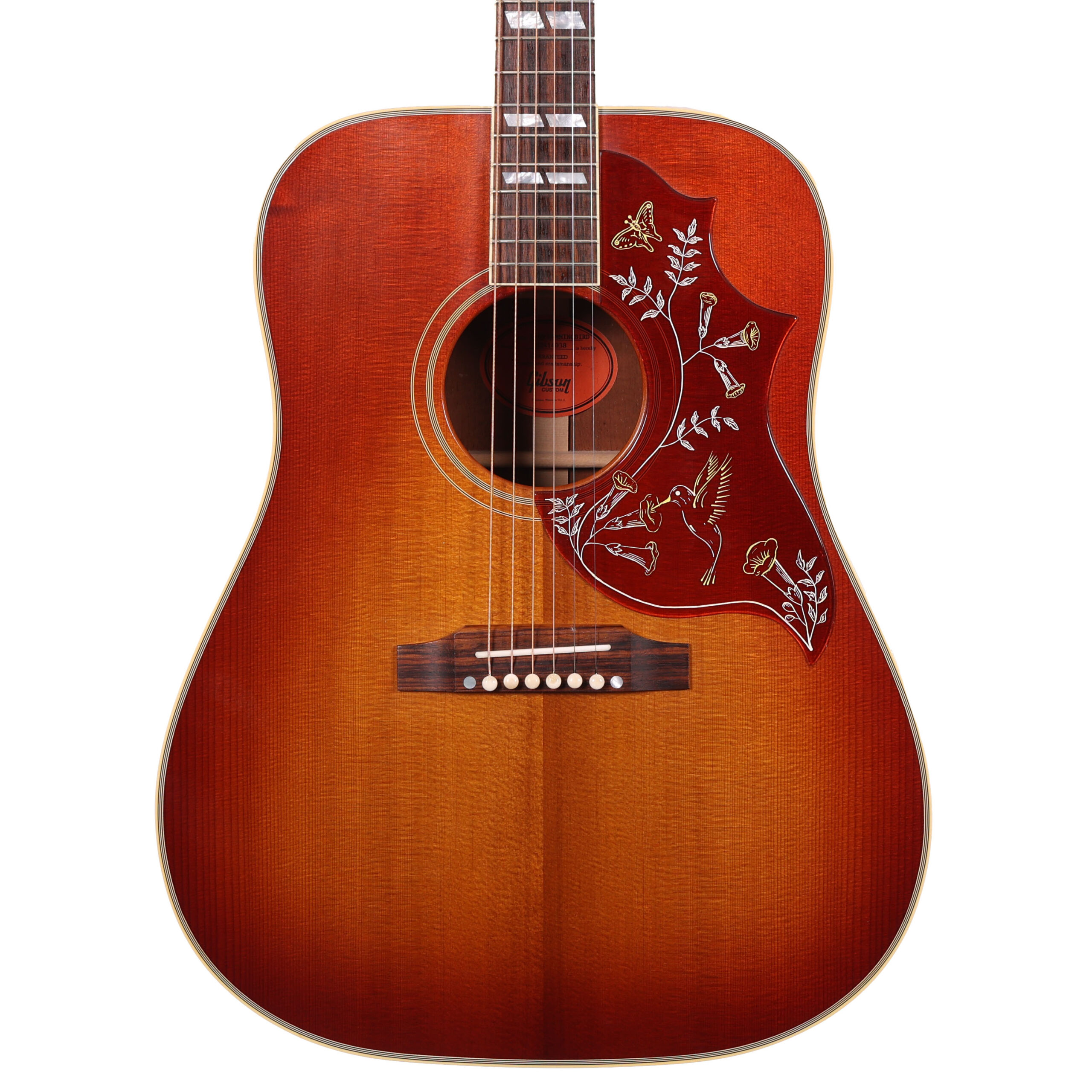 Second Hand Gibson Custom Shop 1960 Hummingbird Acoustic Guitar 893